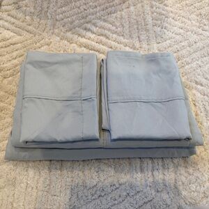 Light Gray Full Bed Sheet Set - Soft Solid Sheets